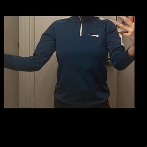 Nike Boys Long sleeved Half zip up sweatshirt